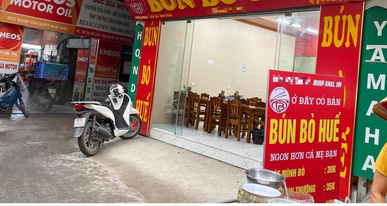 quan bun bo o ha noi nhan bao chi trich vi bang quang cao gay tranh cai 114050